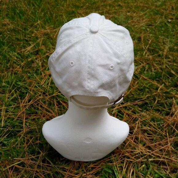 Virginia Tech Remembrance Strapback Hat White VT Hokies Cap Logo w/ Ribbon Rare - Picture 12 of 13